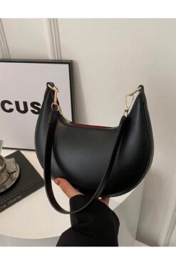 İAMBTŞY AY DİZAYNLI GÜNLÜK ŞIK TASARIMLI KADIN KOLTUK ALTI BAGET ÇANTA