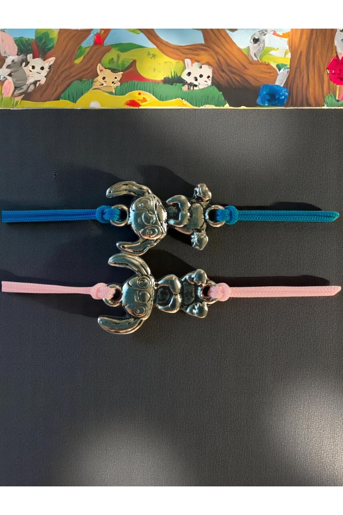 VerdeHome 2'li Disney Lilo Ve Stitch Sevgili Bileklik Arkadaşlık Bileklik Best Friends - Görsel 2