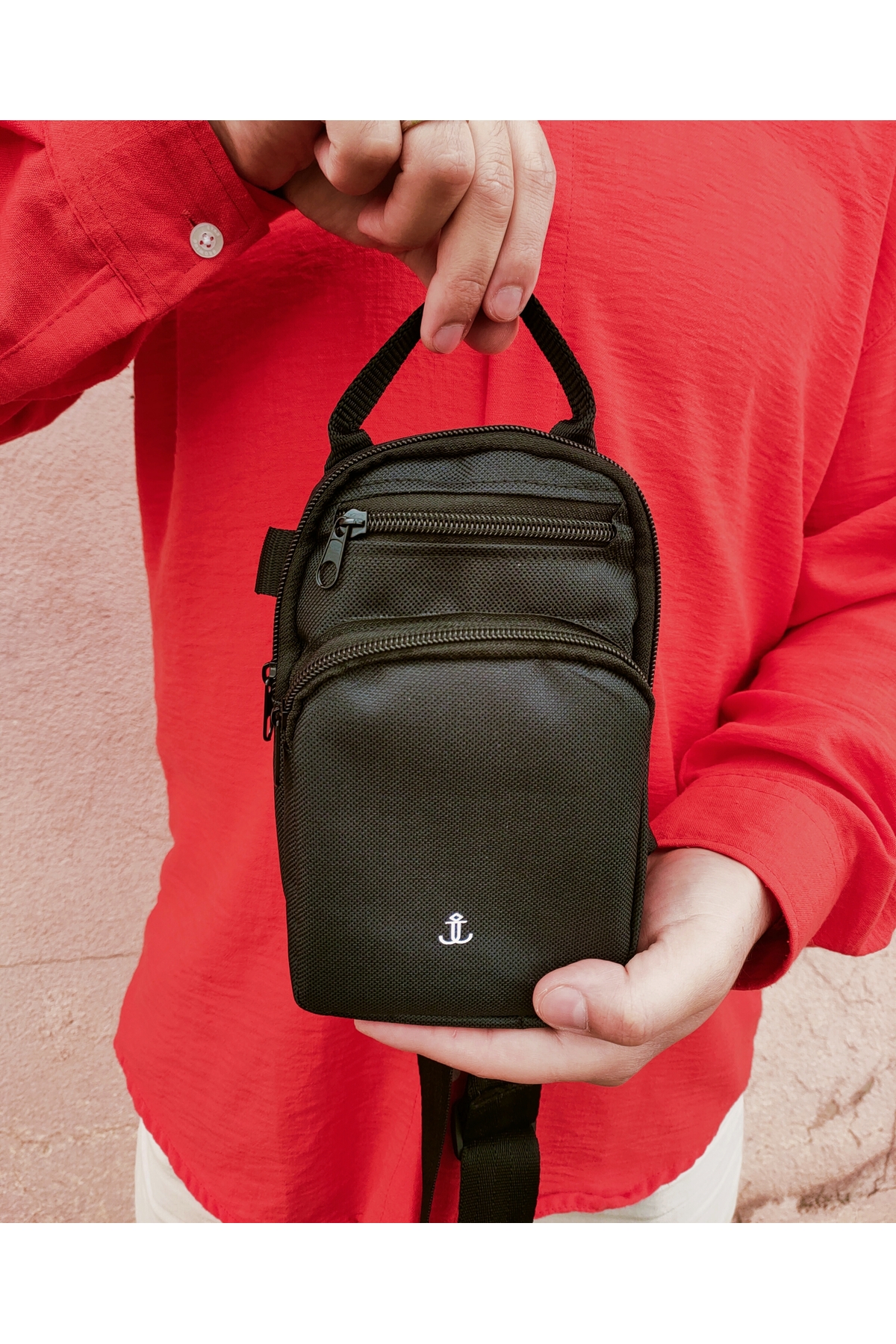JANJAN GARANTİLİ Orijinal Unisex Yandan Çapraz Askılı-Omuz-Sırt-Yan Body Bag-Günlük Spor Göğüs Çantası - Görsel 3