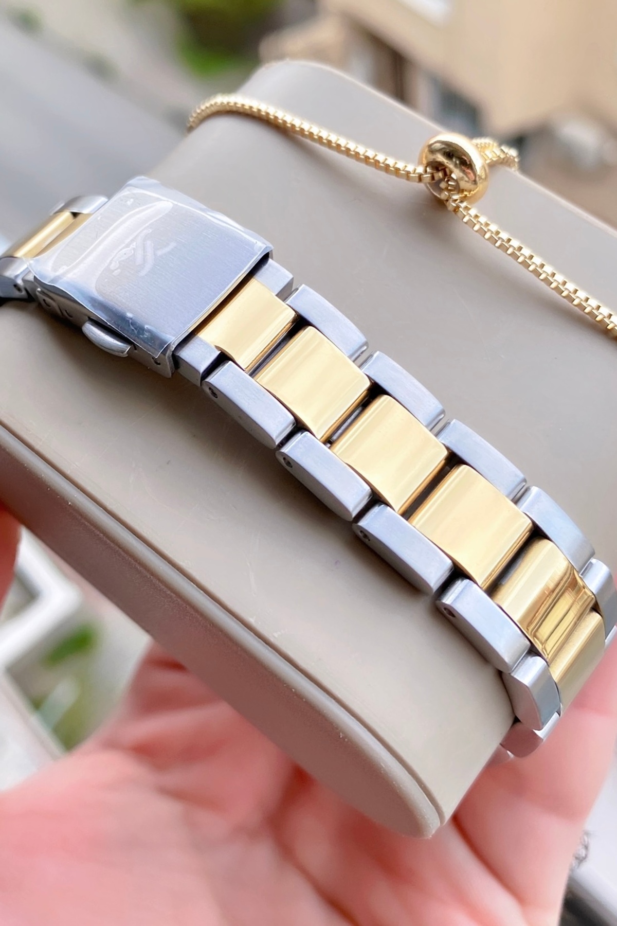 Daniel Klein Kadın kolsaati gold çelik orjinal 3 atm su gecırmez 2 yıl garantili bileklik hediye faturalı - Görsel 3