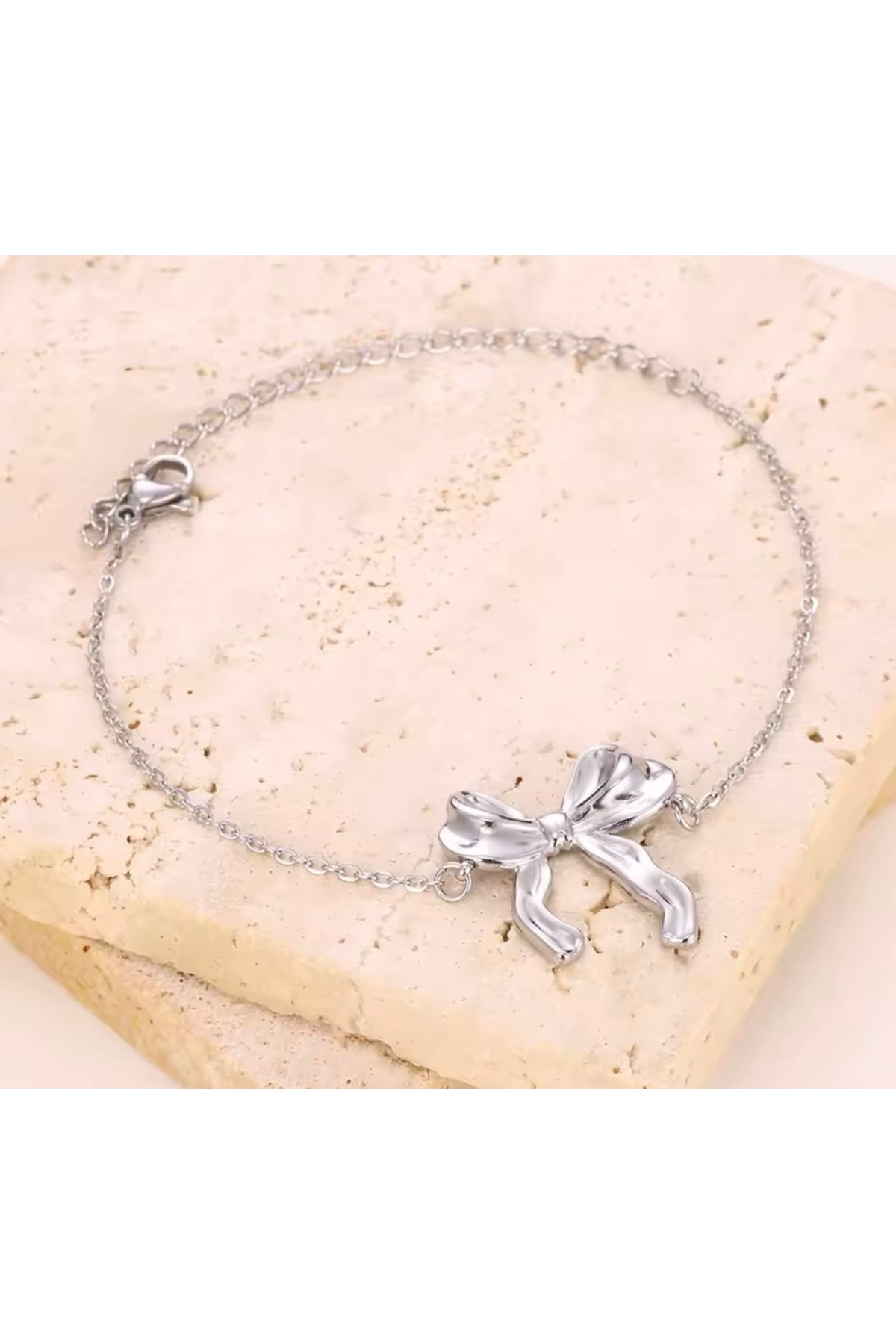 monalisatoka Kadın Gümüş Fiyonk Bileklik