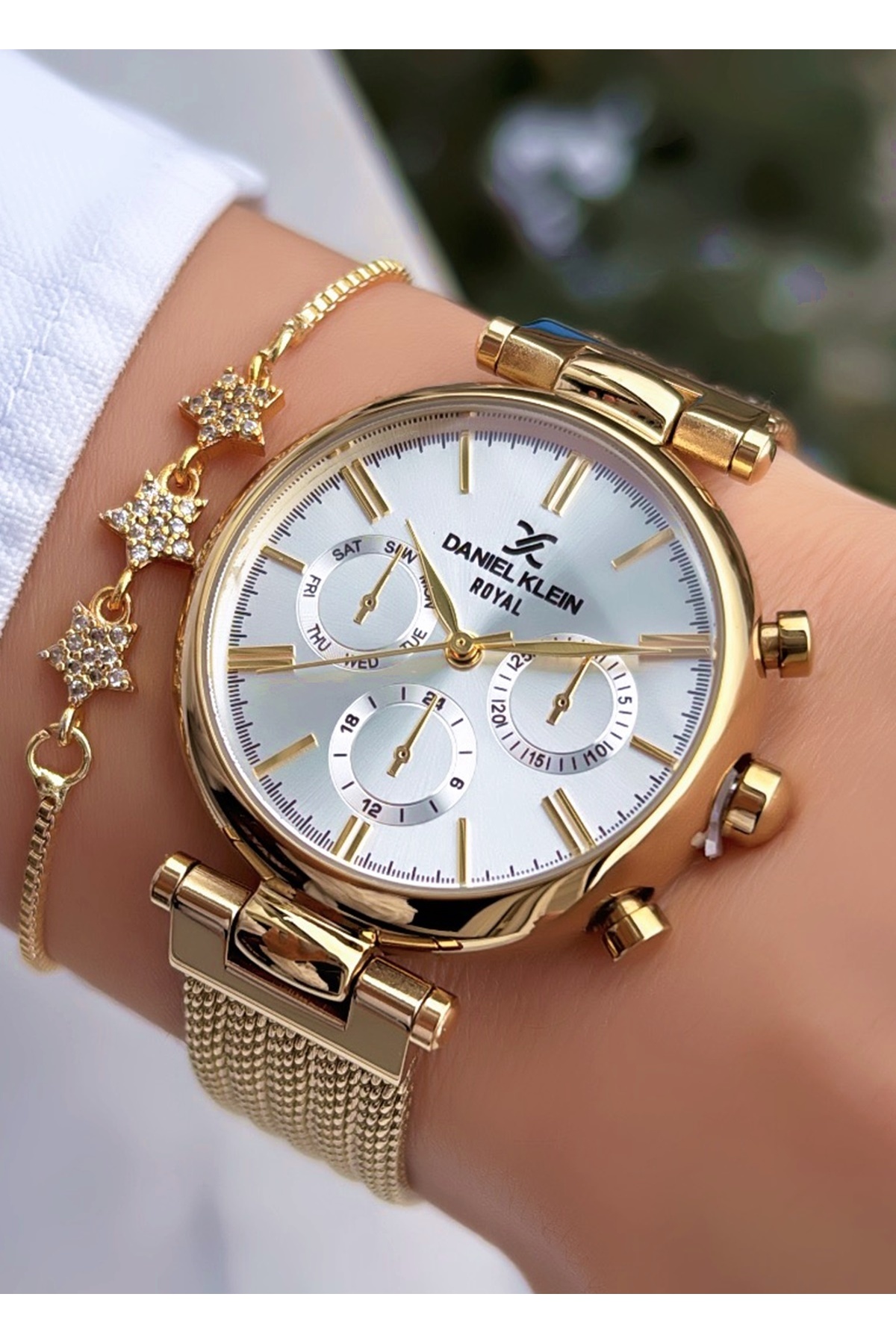 Daniel Klein Marka Su Geçirmez Bayan Kol Saati Bileklik