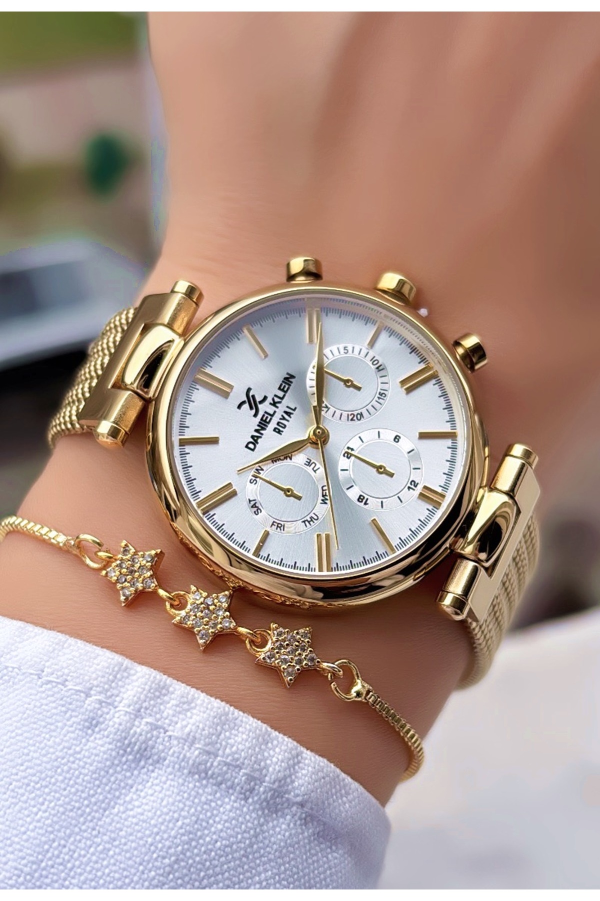 Daniel Klein Marka Su Geçirmez Bayan Kol Saati Bileklik - Görsel 2