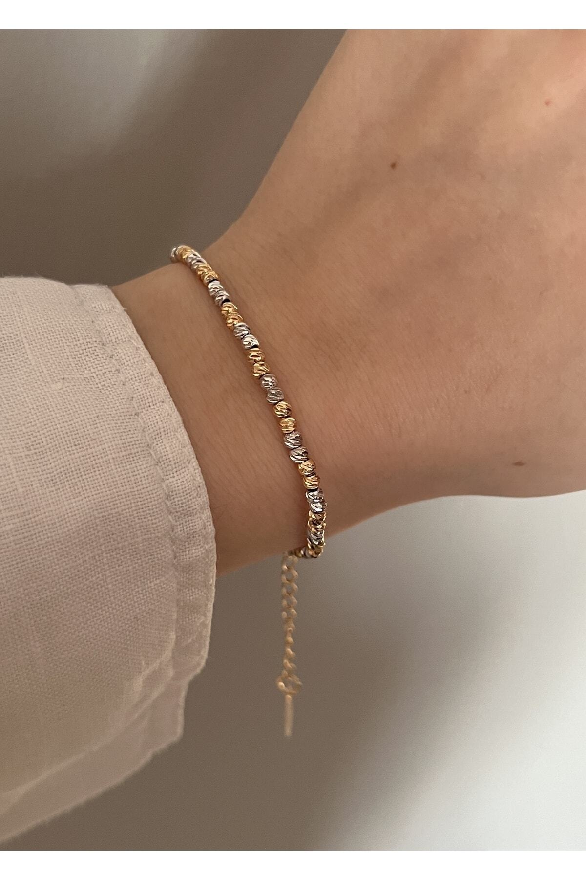 KİLİGİSTANBUL Ince Dorika Bileklik 17 Cm - Görsel 2
