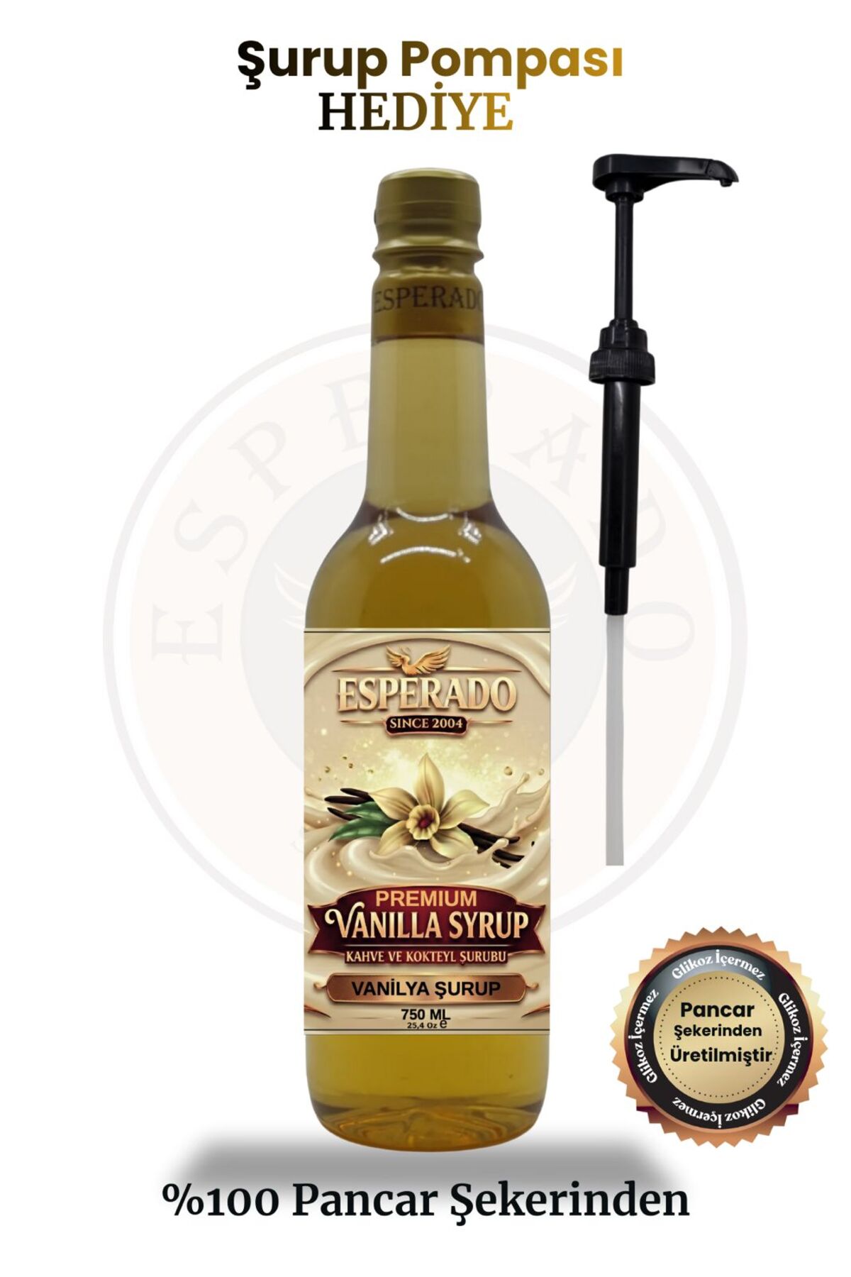 ESPERADO VANİLYA AROMALI KAHVE ŞURUBU 750 ML