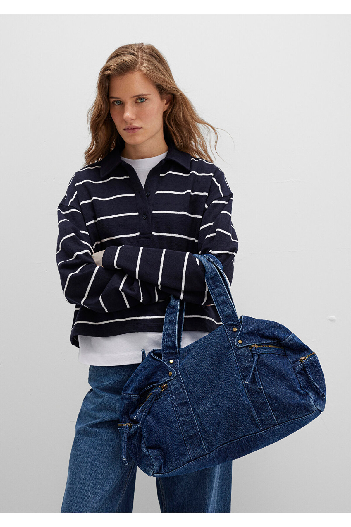 Mavi Denim Omuz Çantası 1913468-22189 - Görsel 2