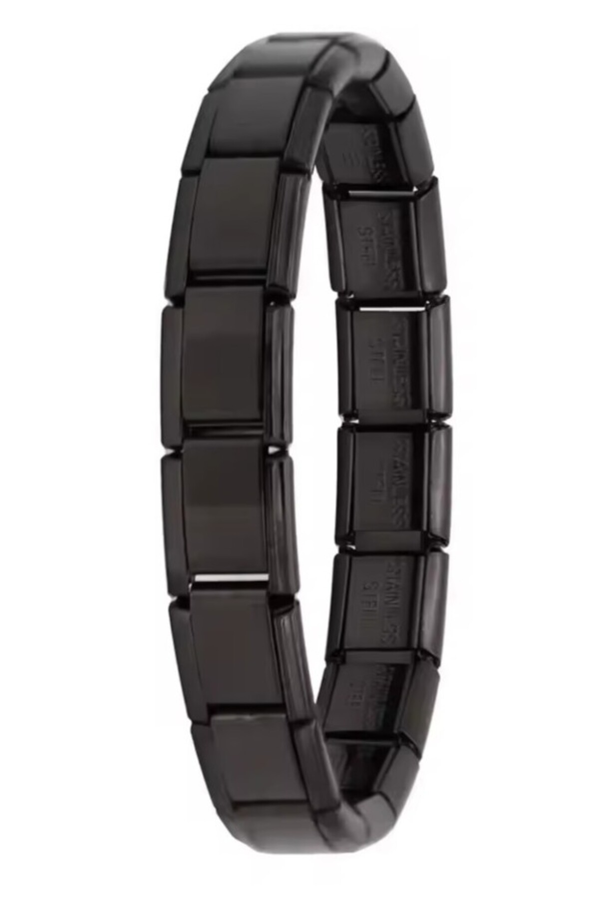 Takı Dükkanı İtalyan Nomination Yazısız Düz Charm Çelik Bileklik scb26