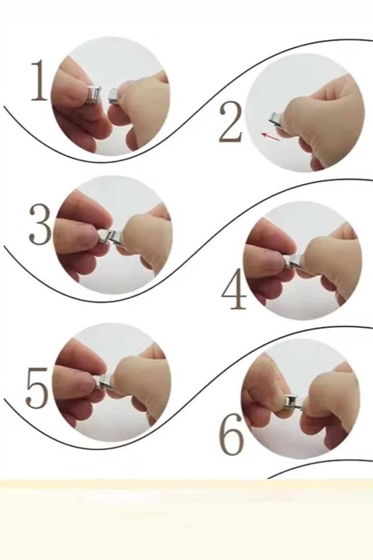 Takı Dükkanı İtalyan Nomination Yazısız Düz Charm Çelik Bileklik scb26 - Görsel 3