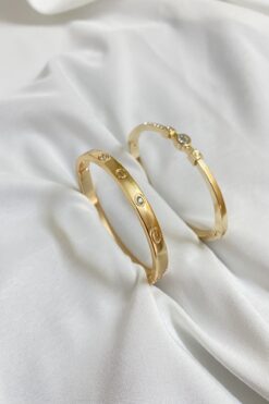 KOBA Altın Kaplama Kadın Kombin Bileklik