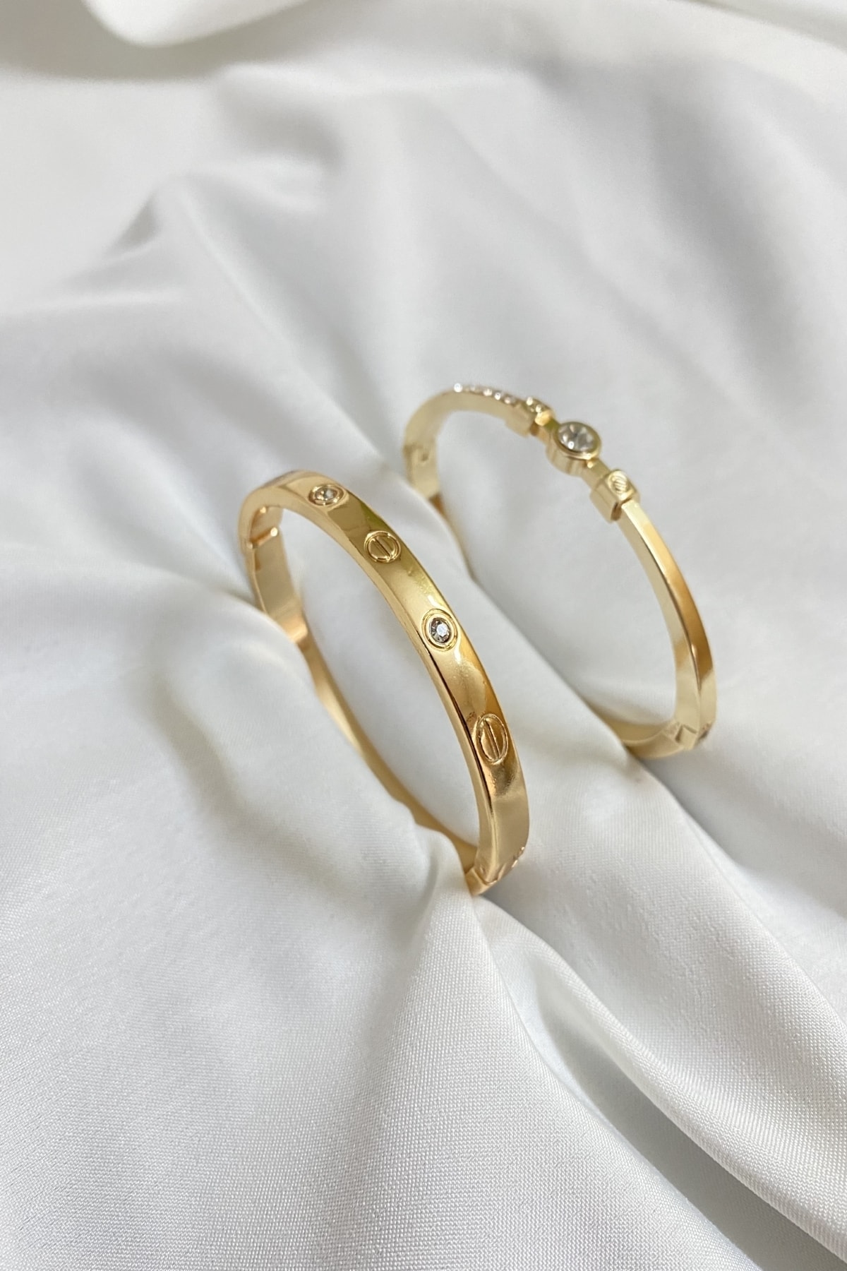 KOBA Altın Kaplama Kadın Kombin Bileklik