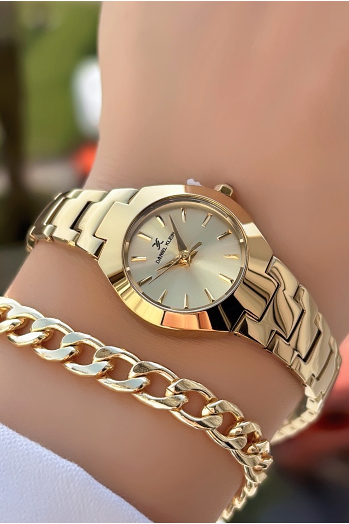 Daniel Klein Marka 3atm Su Geçirmez Çelik Kordon Saat Bileklik Hediyeli