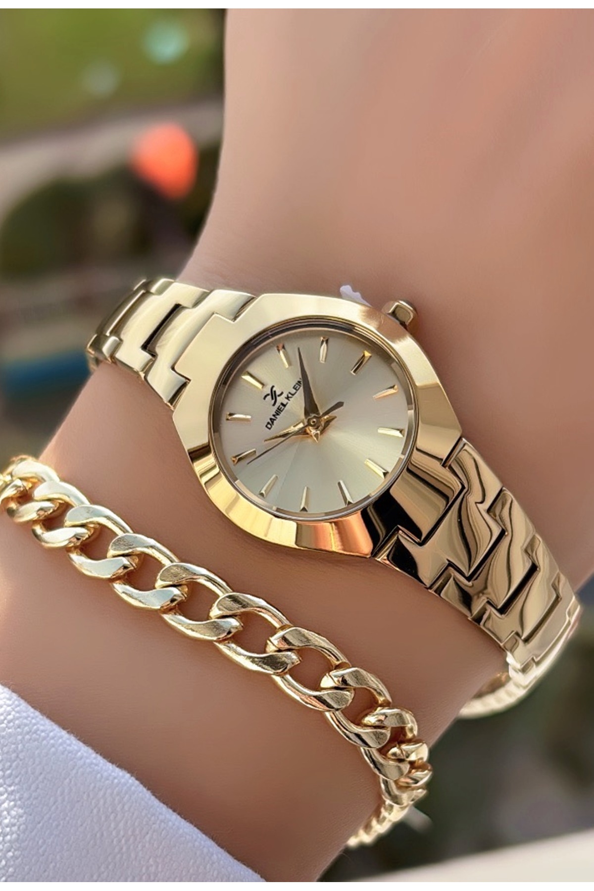 Daniel Klein Marka 3atm Su Geçirmez Çelik Kordon Saat Bileklik Hediyeli - Görsel 2