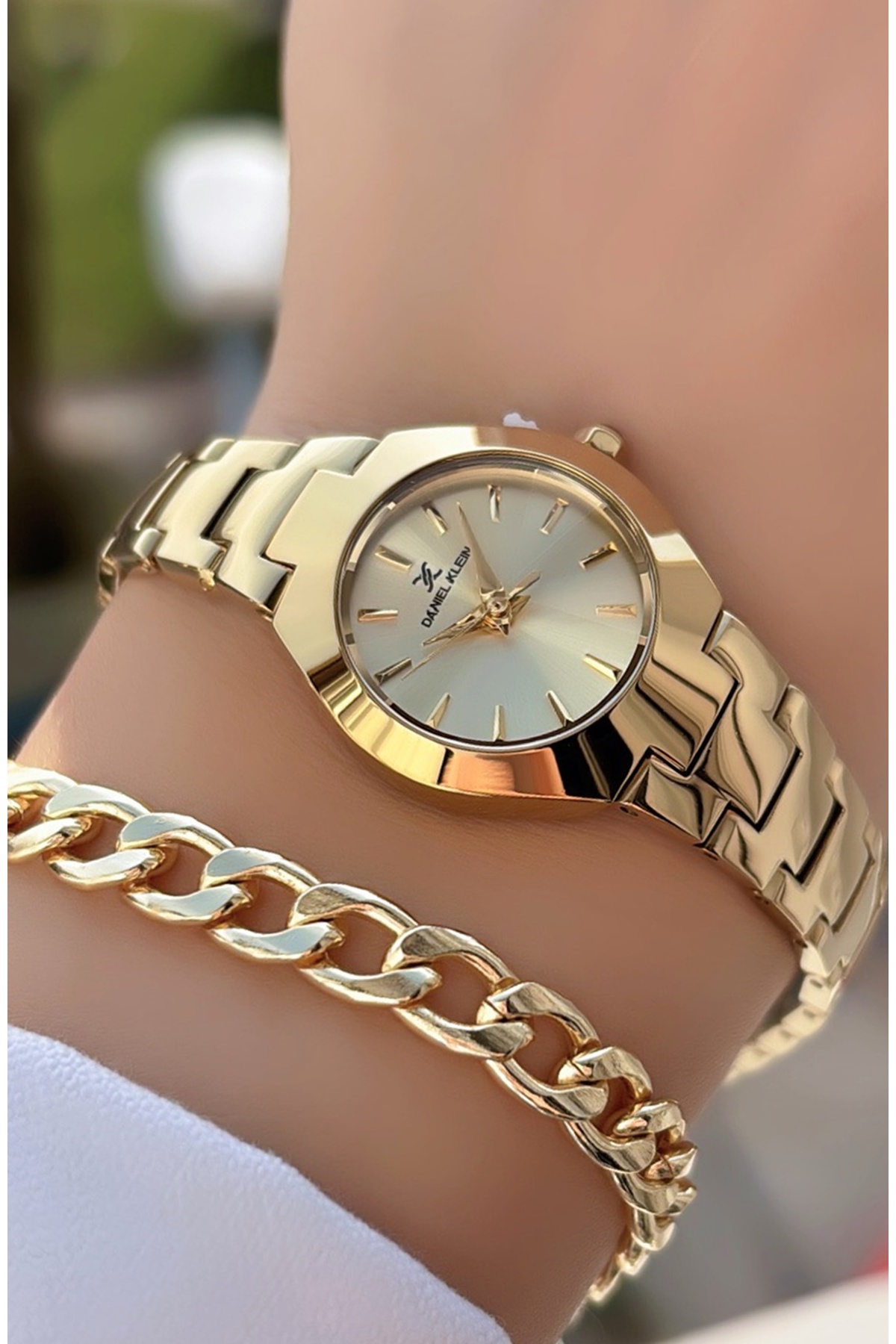 Daniel Klein Marka 3atm Su Geçirmez Çelik Kordon Saat Bileklik Hediyeli - Görsel 3