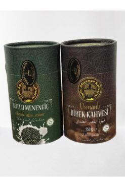 Özkan Gıda Tarihi Adıyaman Kahvecisi Sütlü Menengiç 250 Gr + Dibek Kahvesi 250 Gr