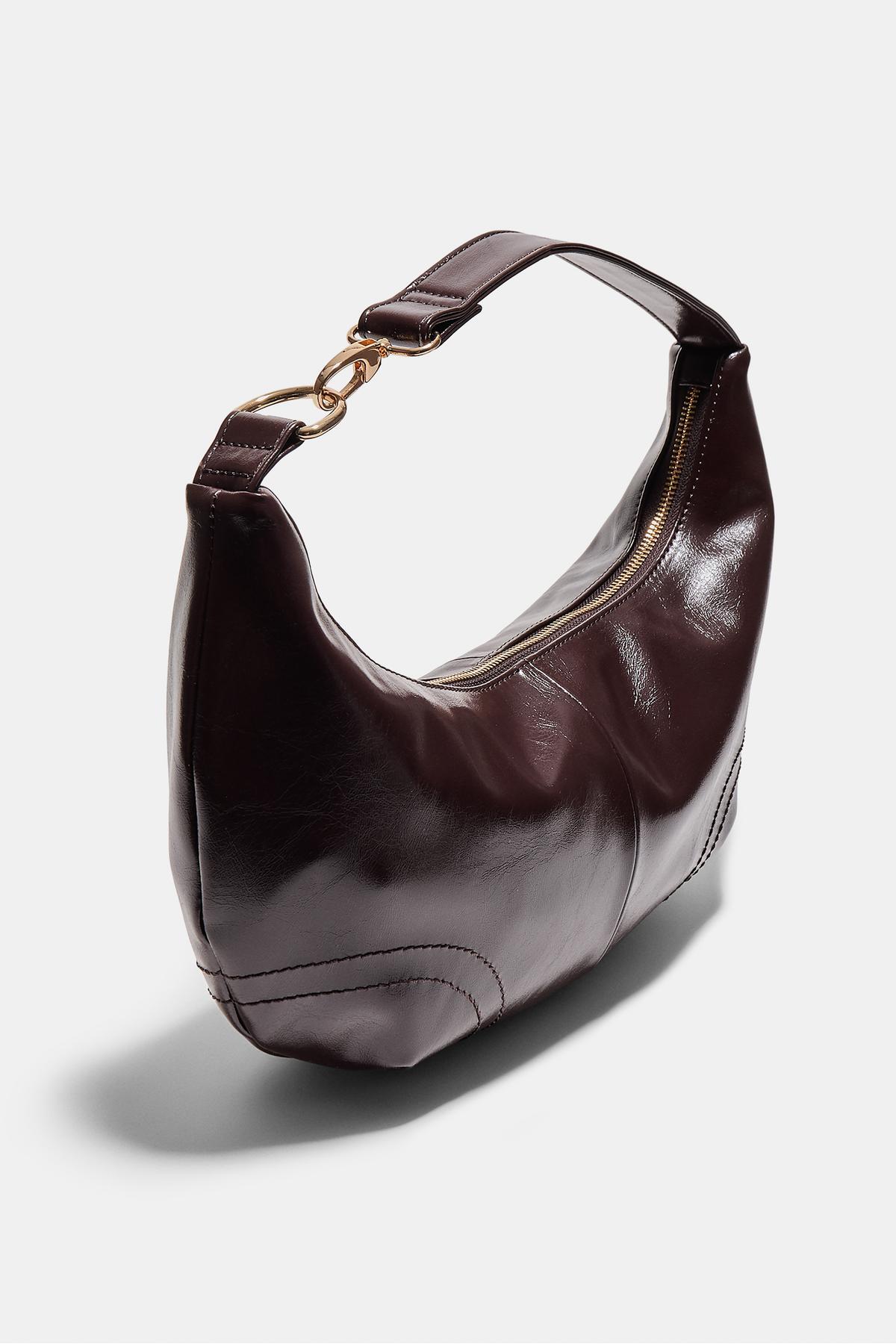 Stradivarius Dikiş detaylı uzun çanta - Görsel 3