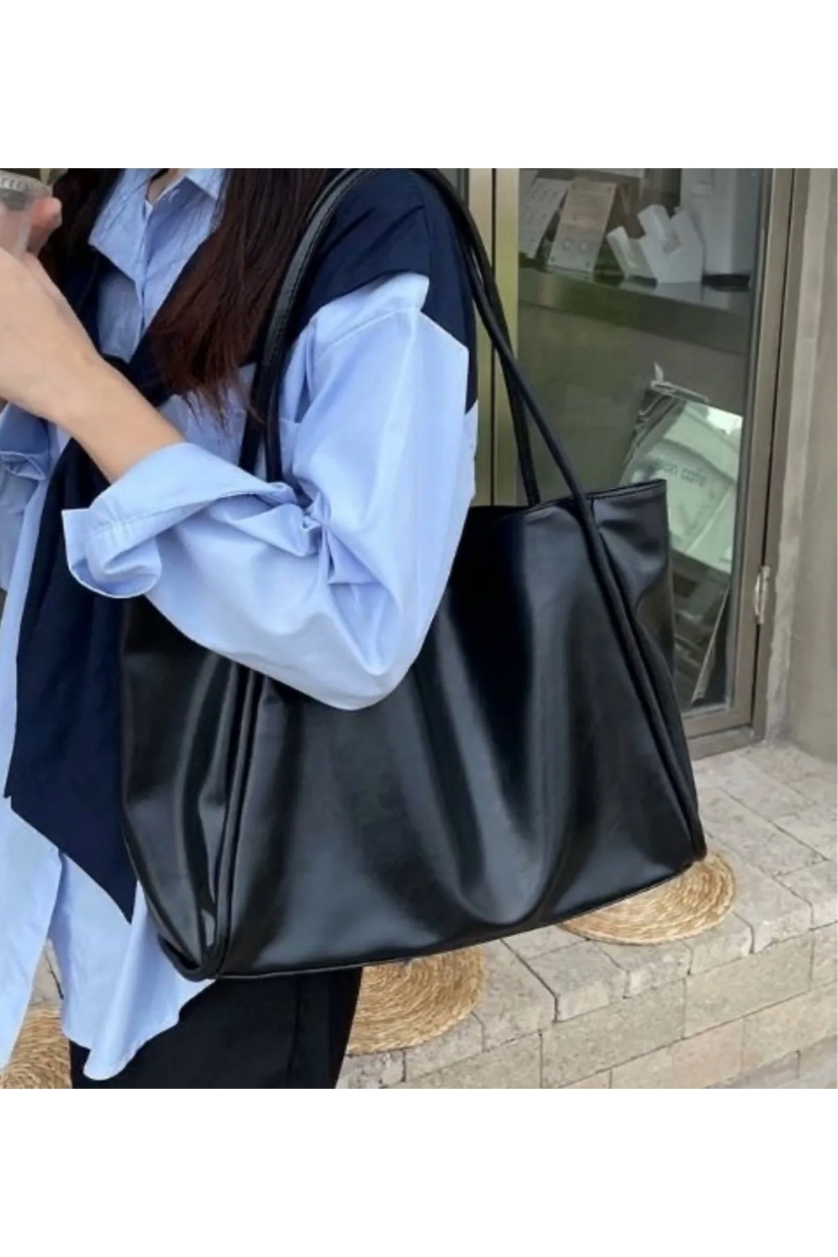 MYSTOBAG PANTRE MODEL FERMUARLI KADIN OMUZ VE KOL ÇANTASI