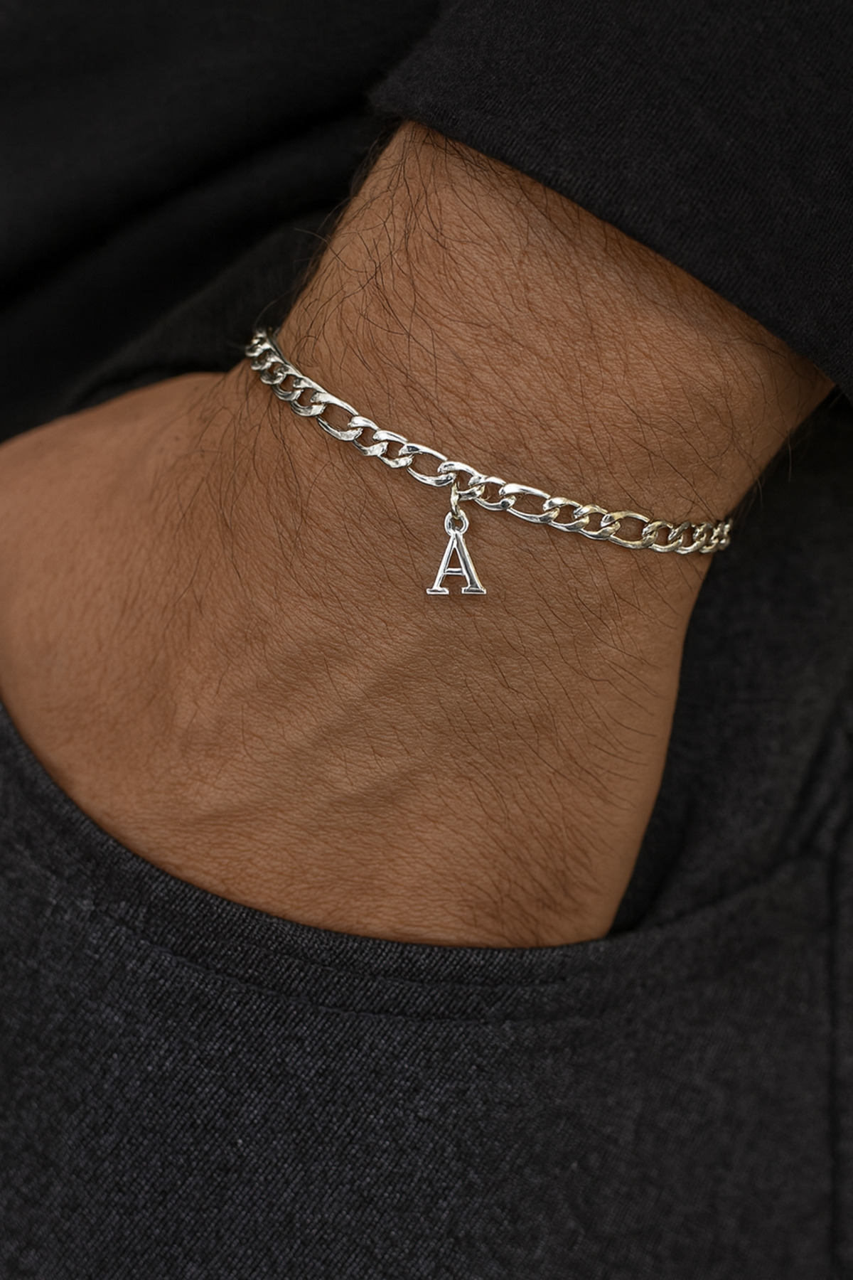 EFAYNU Kişiye Özel Harfli Bileklilk | 1 Adet Harfli Bileklik | Sevgili, Eş, Dost, Hediye Bileklik - Görsel 3