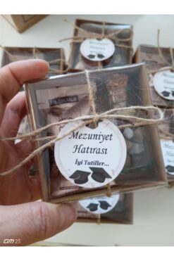 hediyeall Farklı Avm Mezuniyet Hediyesi Hatırası, Karne Hediyesi, Yıl Sonu Kahve Ve Çikolata Hediyesi (5 ADET)