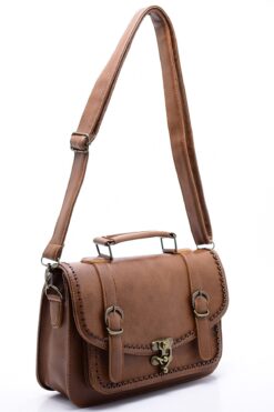 Jasmin Taba Bayan Çanta El & Omuz Askılı Model