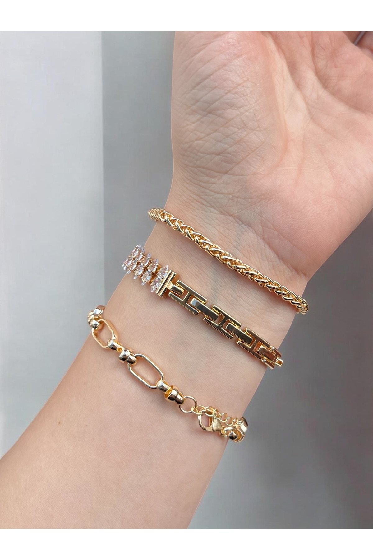 CLUPPOLOON ZİRKON TAŞLI KADIN KOL SAATİ SETİ - Görsel 2