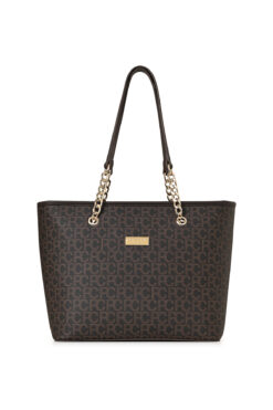 Pierre Cardin Kahve Büyük Alfabe Kadın Omuz Cantası 05PO22Y1546