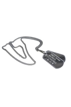 Seyhan Askeri Malzeme Asker Künyesi - Lazer Kazıma - Army Dog tag
