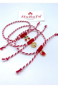 Concept HuBuTU Hediyelik3’lü Marteniçka Dilek, Şans, Aşk, Çift, Sevgili Bilekliği Seti