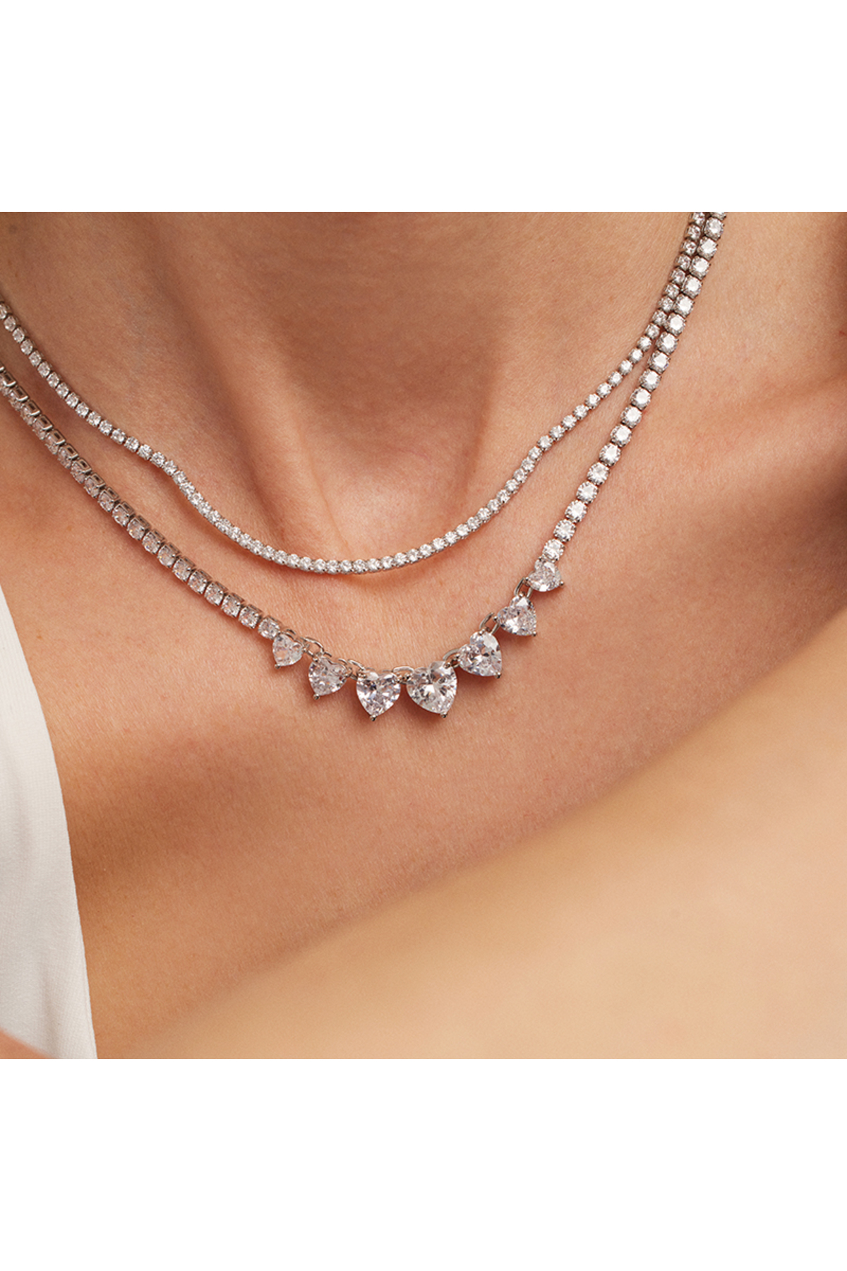 Merano Design Seven Heart Kolye - Görsel 3