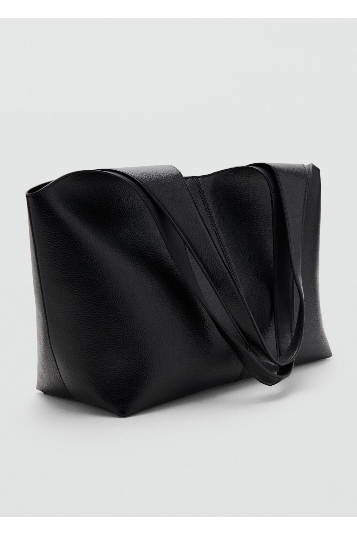 MANGO Woman Büyük boy shopper çanta