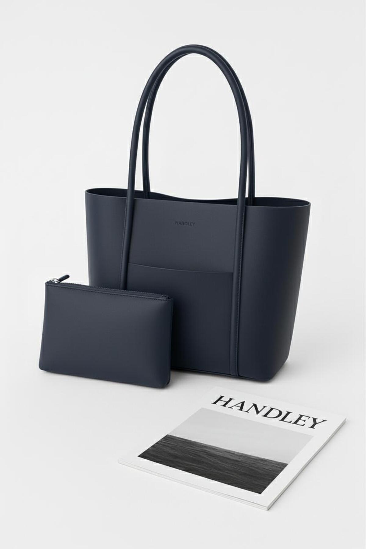 Handley Lüks Yavrulu Omuz Çantası