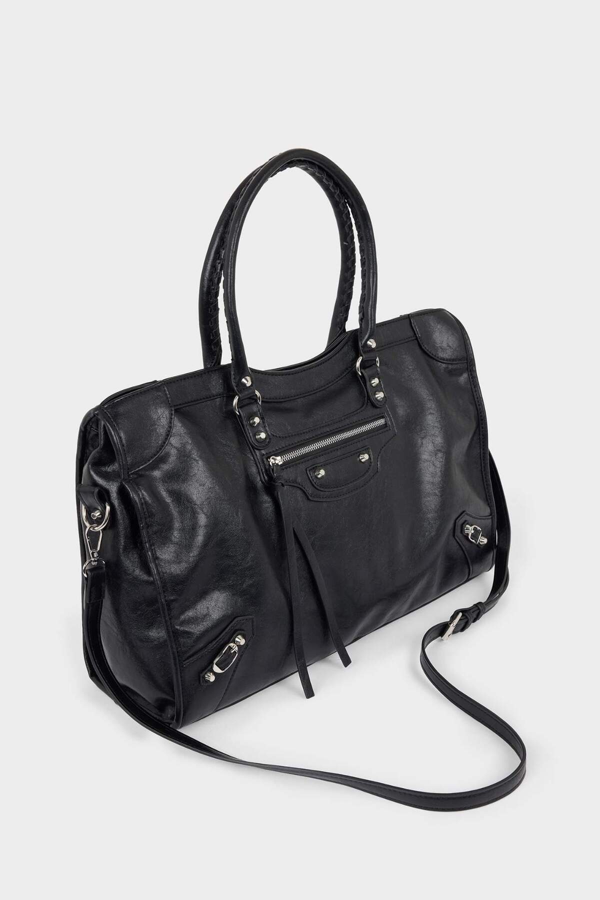 DeFacto Kadın Suni Deri Omuz Çantası F6587AXNS - Görsel 2