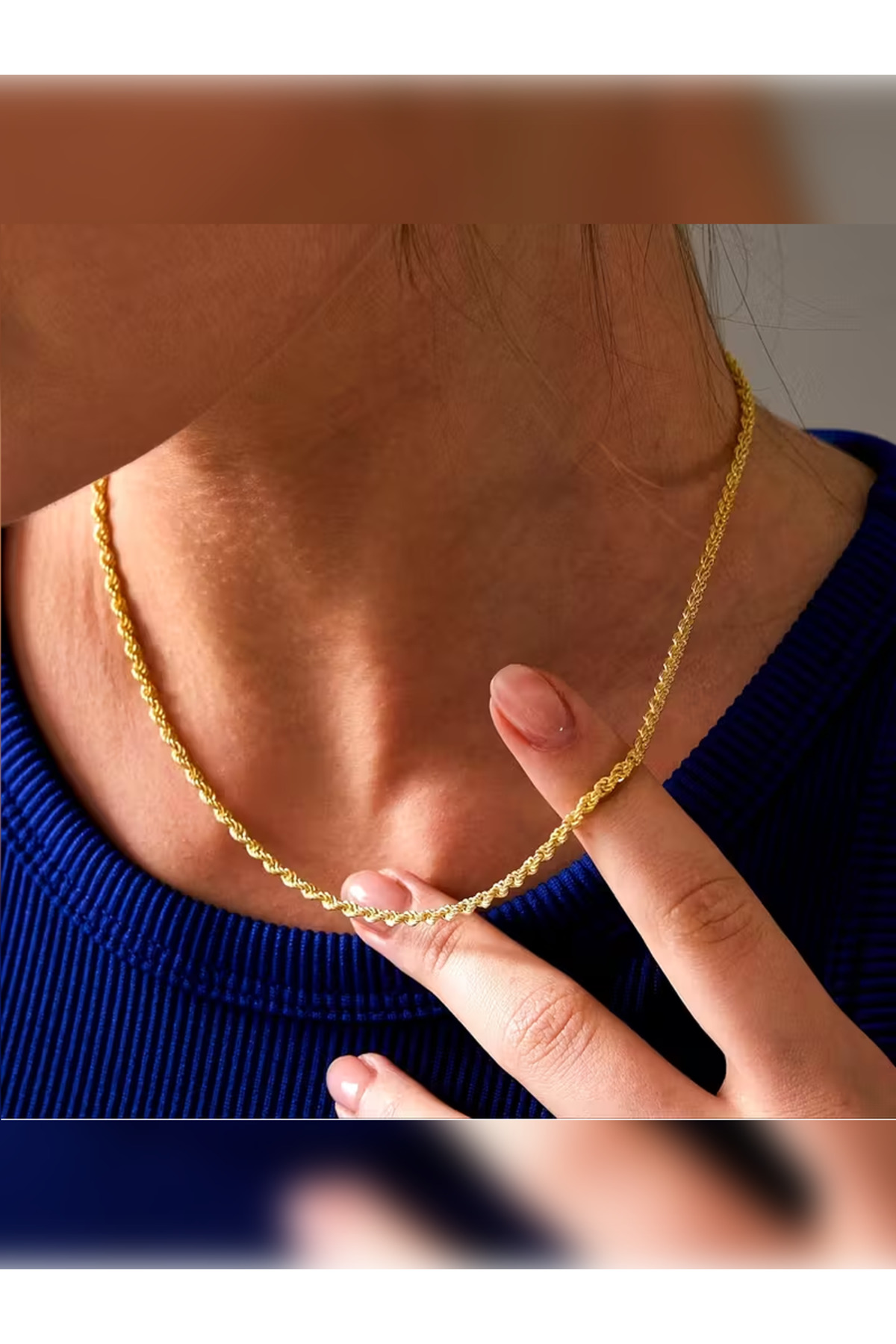 PURE BERRY FİNE GOLD 999.9 1 KG KÜLÇE GOLD ALTIN KAPLAMA BURGU ZİNCİR - Görsel 3