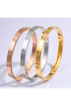 X-Lady Accessories kelepçe Model Kombin Bileklik