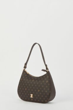 Pierre Cardin Kahve Monogram Kadın Omuz Çantası 05PO23Y1724