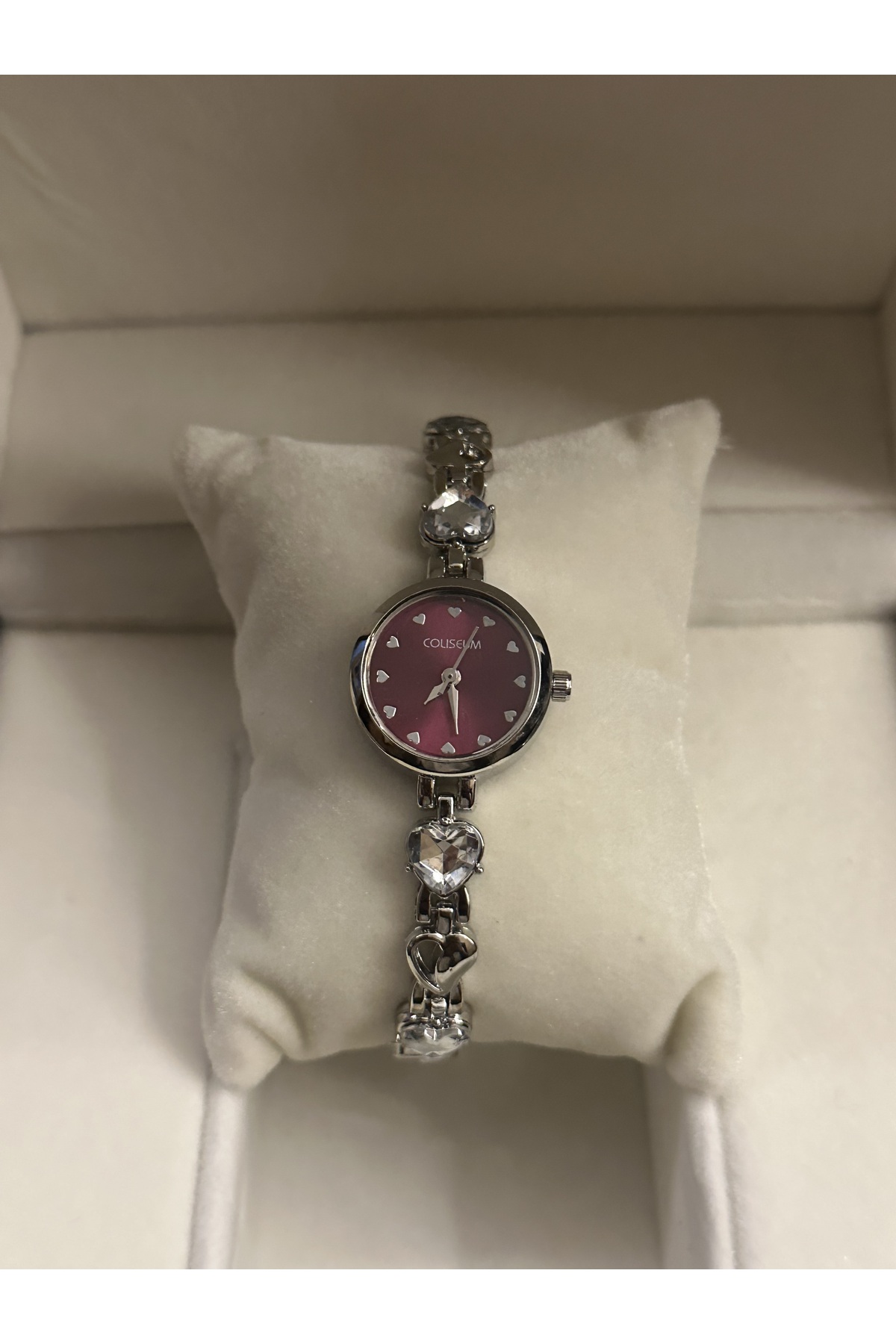 chaoyada Pinterest Kalp Taş Vintage Saat Hediye Kutusunda - Görsel 2