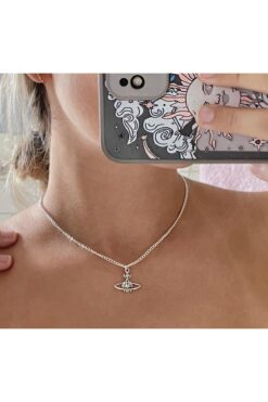 bohemian takı tasarim Anime Nana Kolye Gümüş Kaplama