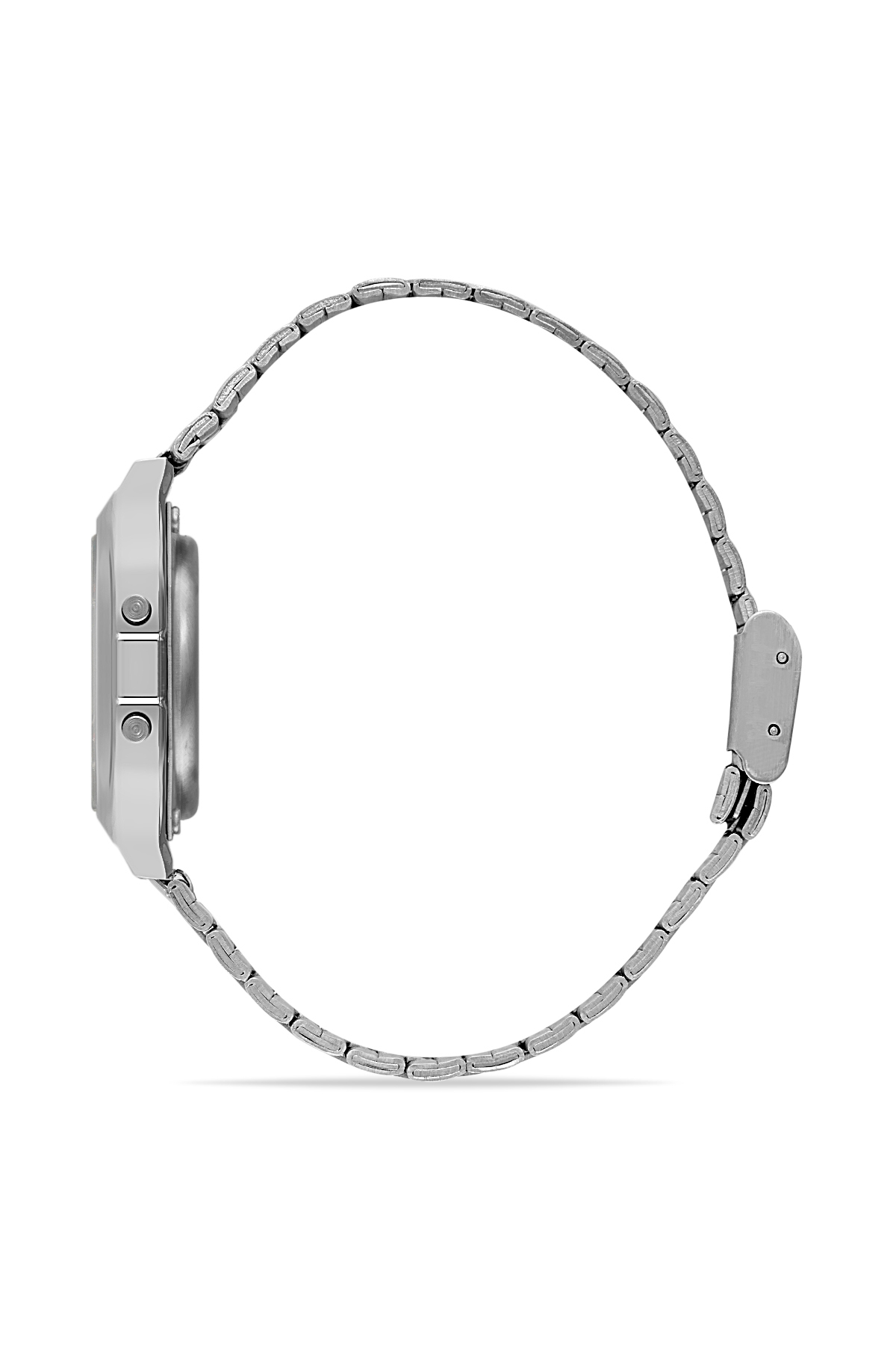 Ticarto Unisex Gümüş Retro Digital Kol Saati TCTSR003902S0330 - Görsel 2