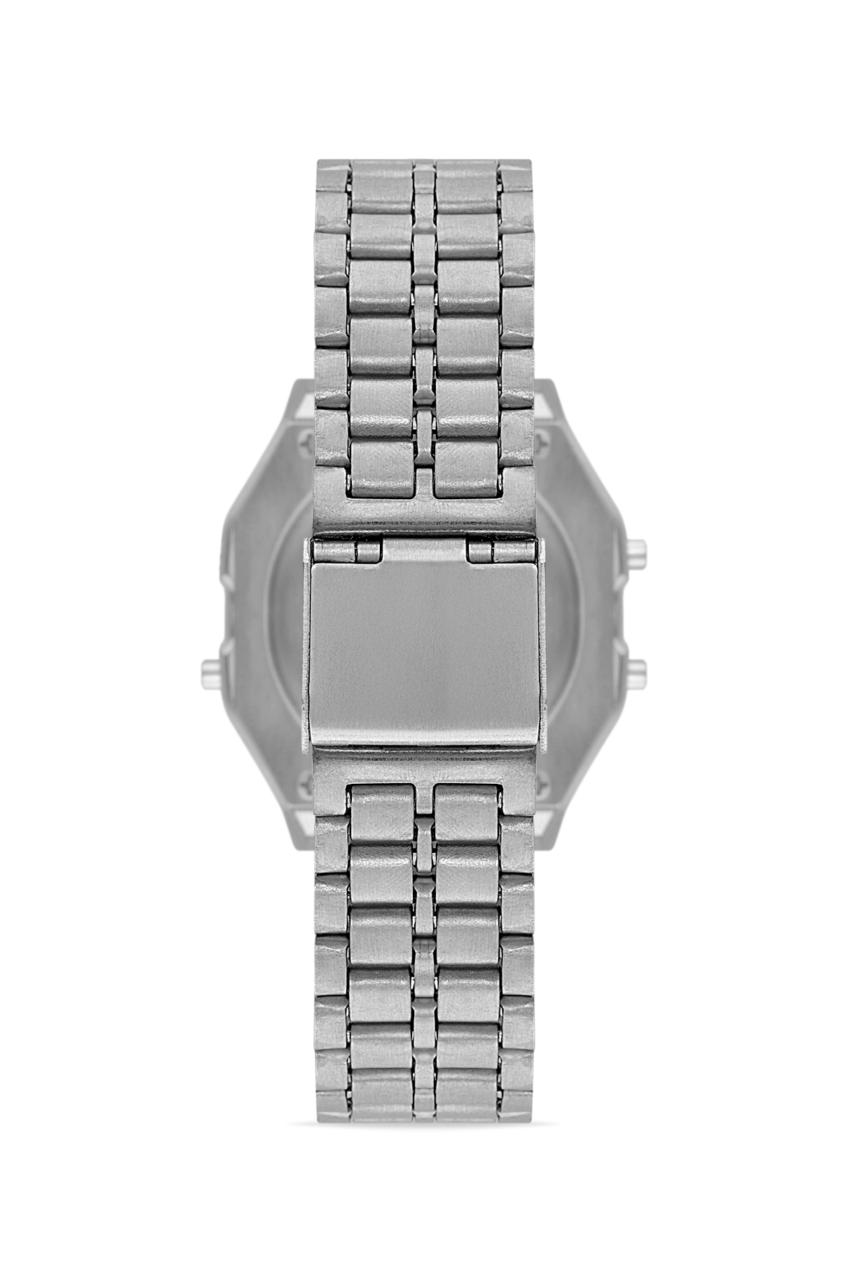 Ticarto Unisex Gümüş Retro Digital Kol Saati TCTSR003902S0330 - Görsel 3