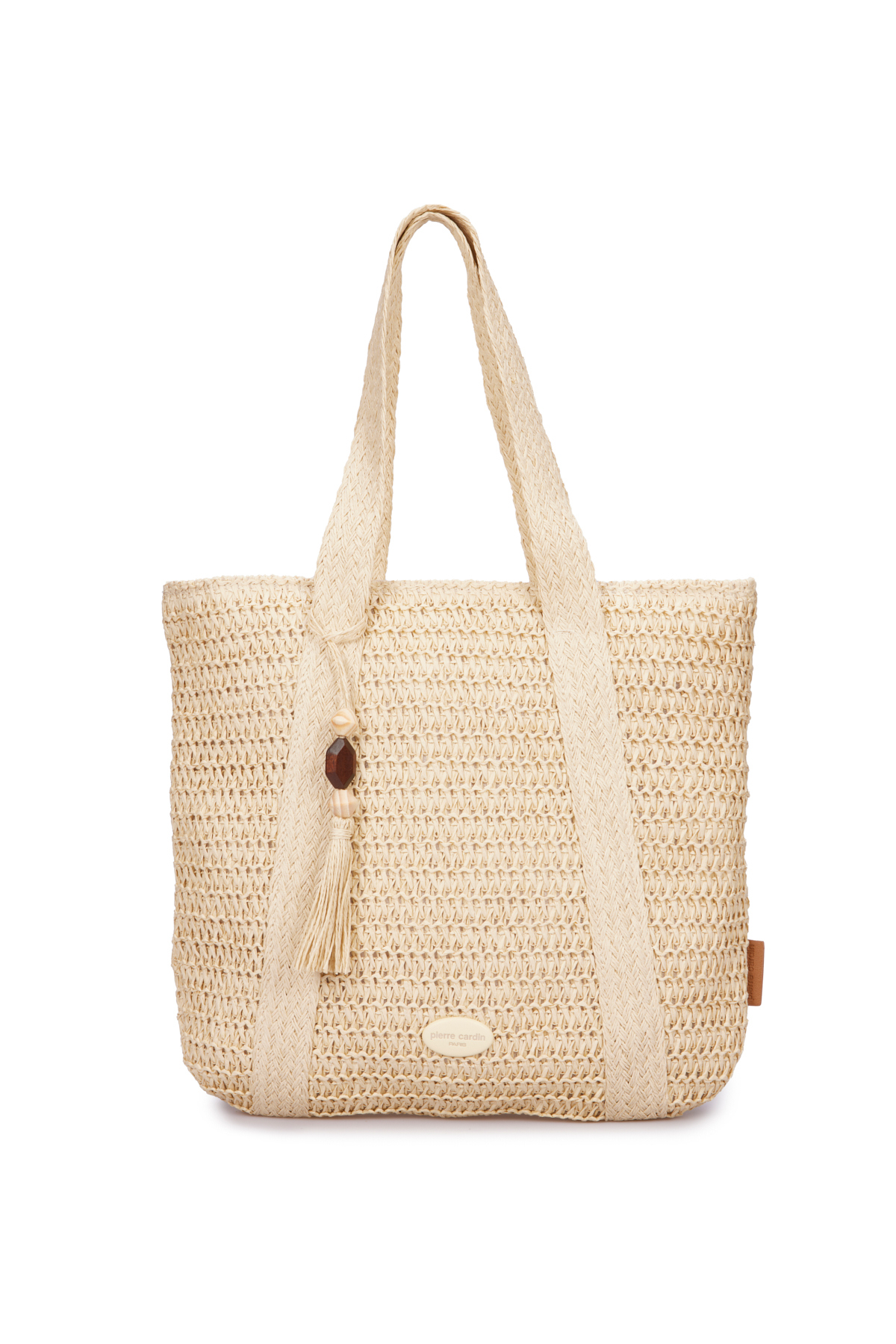 Pierre Cardin Bej Kadın Hasır Omuz Çantası 05PO25Y3524 - Görsel 3