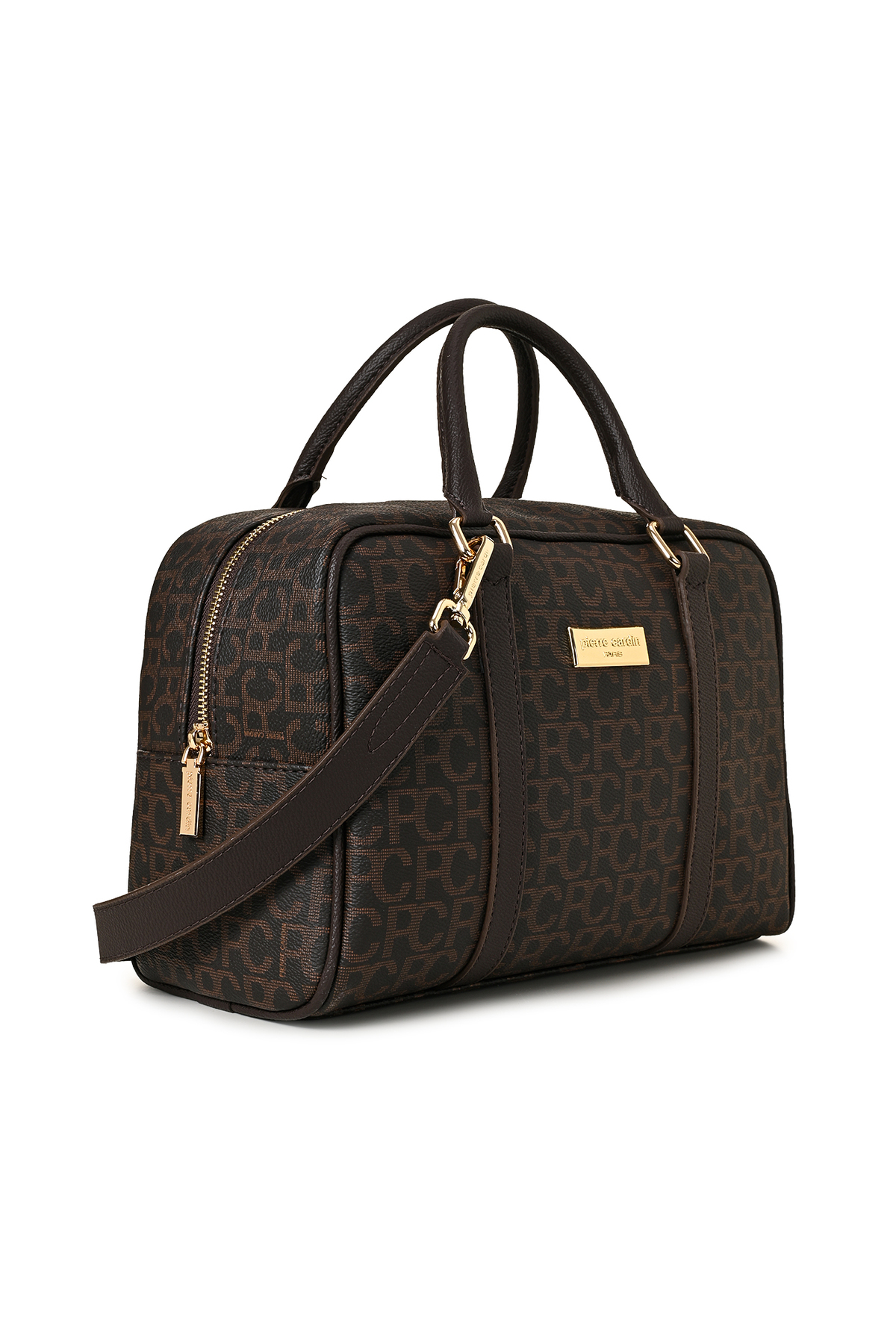 Pierre Cardin Kahve Büyük Alfabe Kadın Omuz Cantası 05PO22Y1557 - Görsel 3