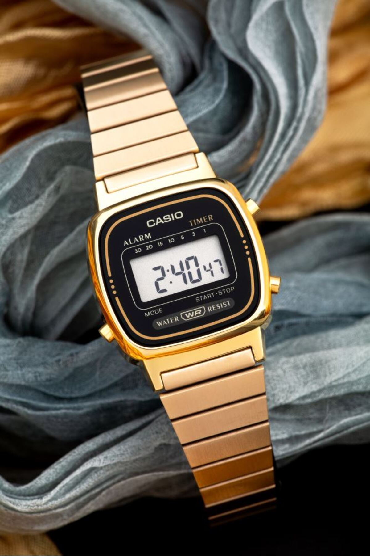 Casio Kadın Kol Saati Retro LA670WGA-1DF - Görsel 3