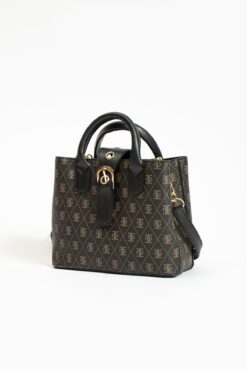 Rosmod Kadın Acı Kahve Venüs Desenli Deri Omuz Ve El Askılı Çıtçıt Fermuar Kapama El Ve Omuz Çantası