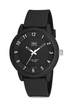 Q&Q Unisex Su Geçirmez Silikon Kordonlu Kol Saati