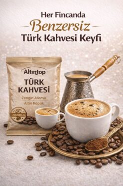 ALTINTOP Geleneksel Türk Kahvesi | Zengin Aroma – Altın Köpük | 100 g