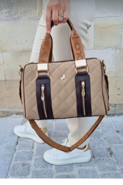 Just Polo kadın silindir model  el ve omuz çantası