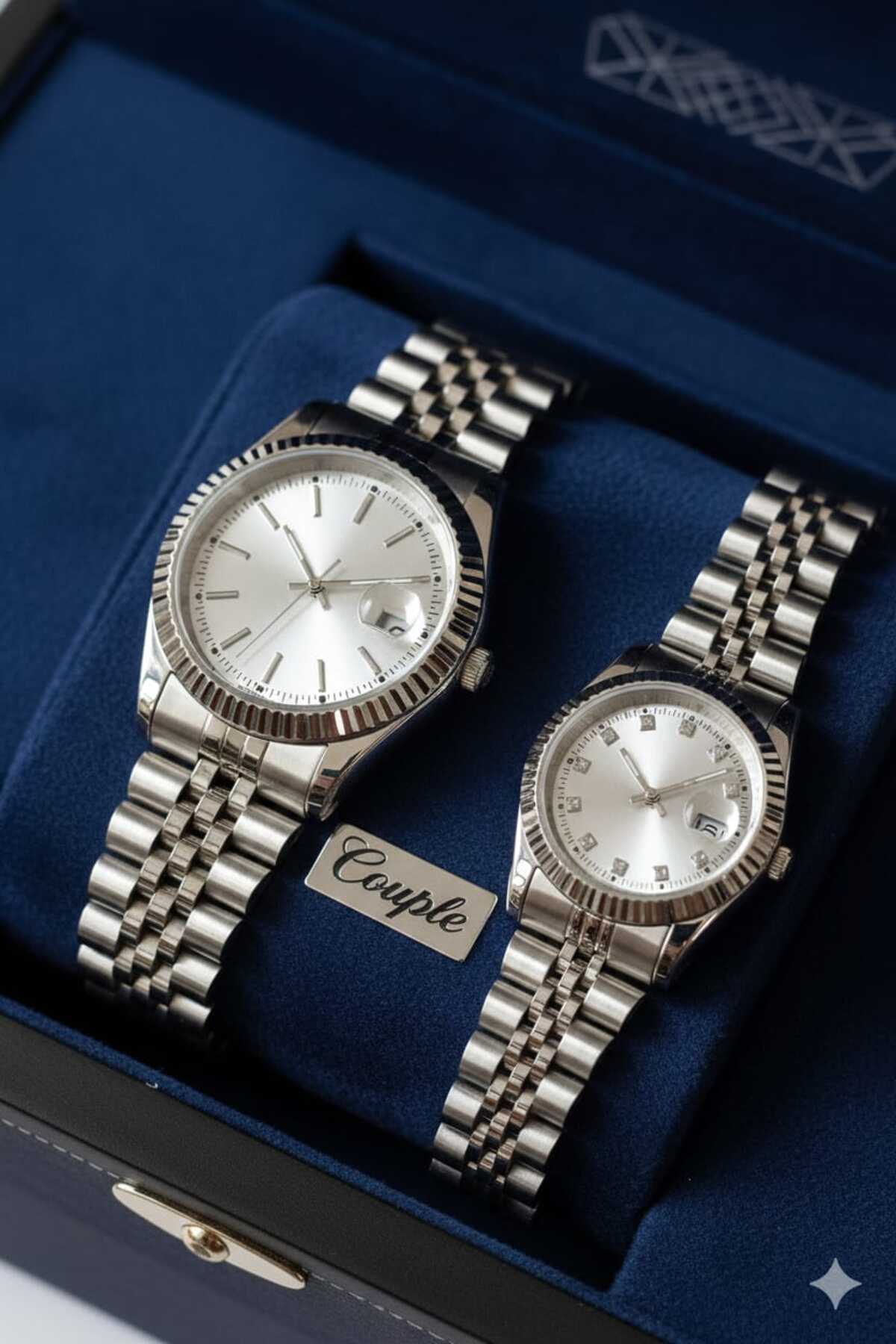 SPECTRUM PREMİUM Spectrum Yeni Sezon Premium Series Takvimli Sevgili Çift Kol Saatleri Saat Kutusu Hediyeli