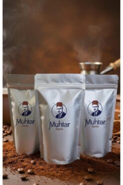 MUHTAR TATLILARI Extra Kakuleli Arap Kahvesi 250 GR