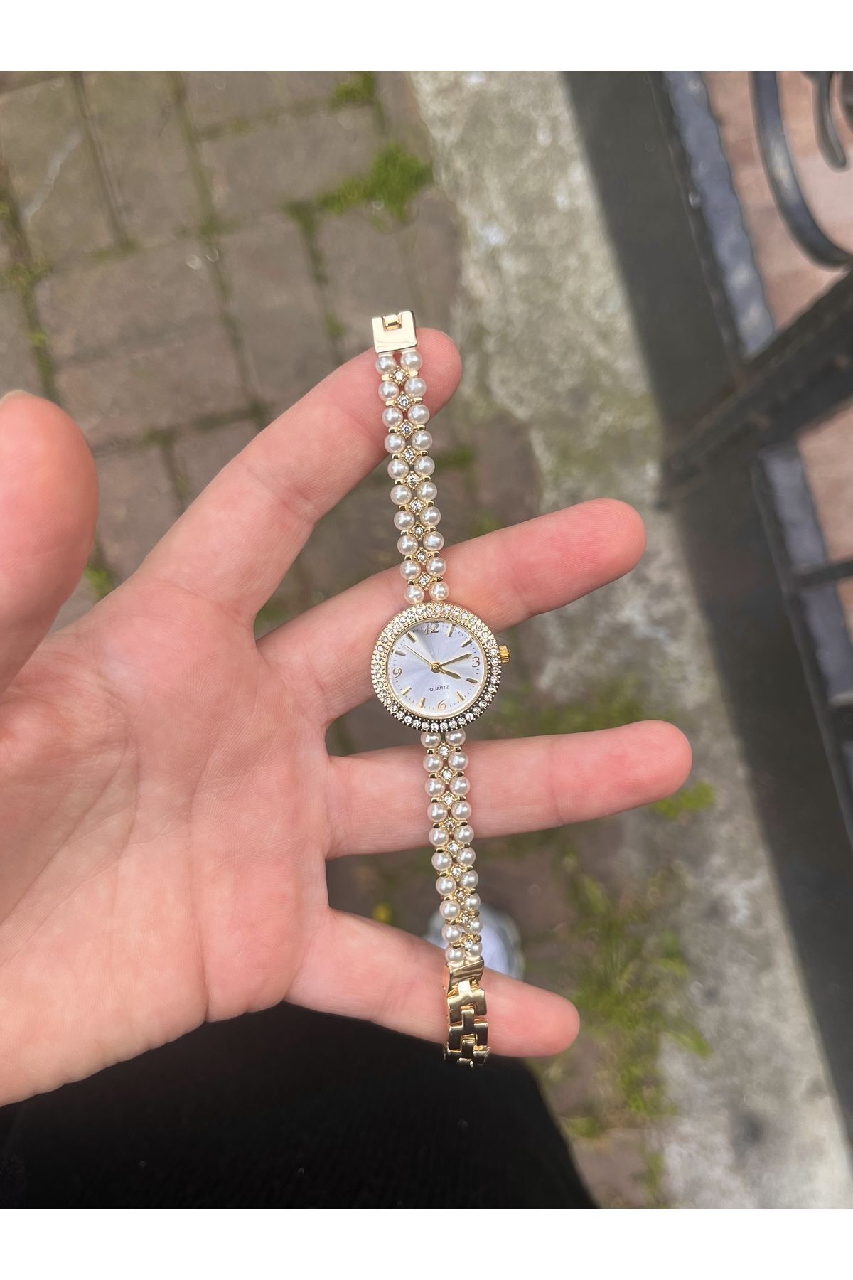 CLUPPOLOON KADIN SAAT İNCİ TAŞLI MODEL - Görsel 2