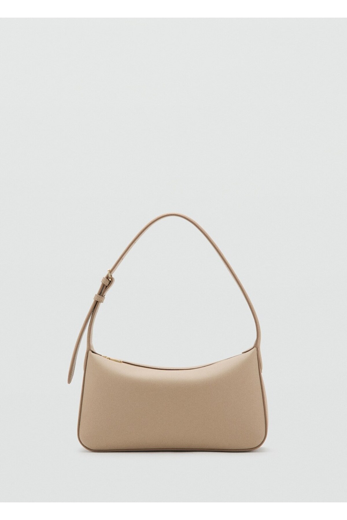 MANGO Woman Deri görünümlü omuz çantası - Görsel 2