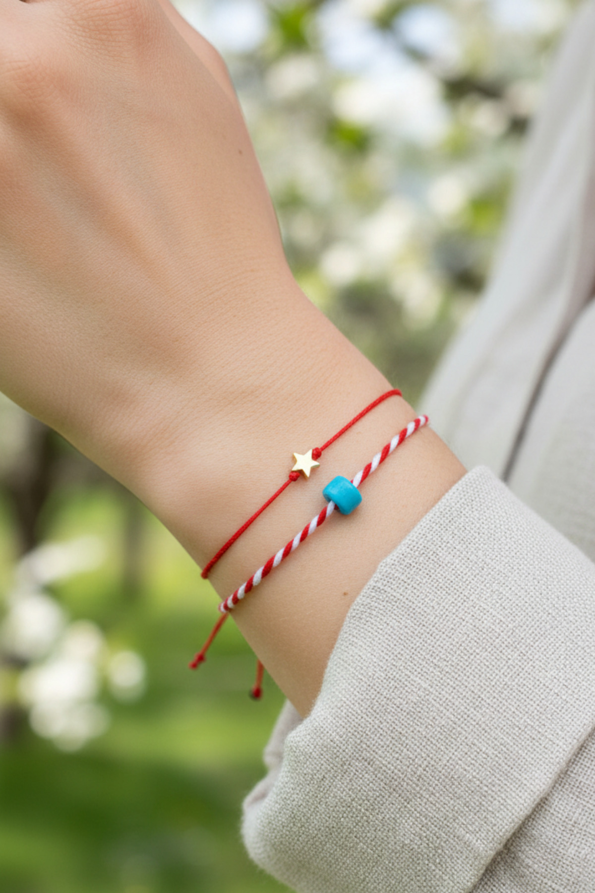 Tupek Store Marteniçka Bodrum Boncuk Ve Yıldızlı Şans Bileklik Seti - Görsel 3